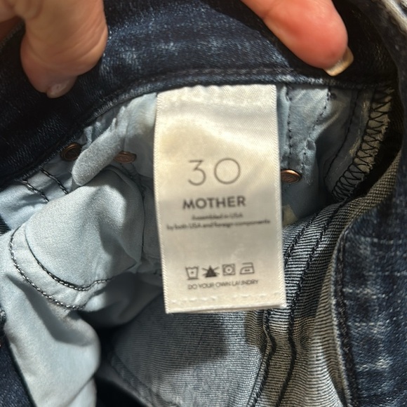 MOTHER tripper ankle jeans size 30 - Picture 8 of 14